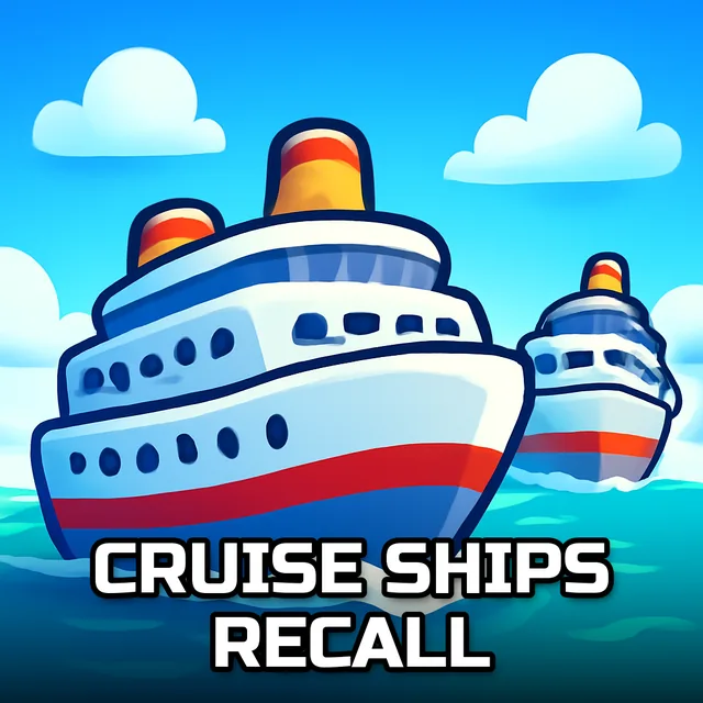 Cruise Ships Recall - Yacht Cruising game