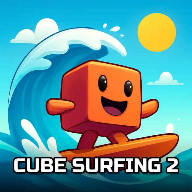 Cube Surfing 2 - Surfing Waves game