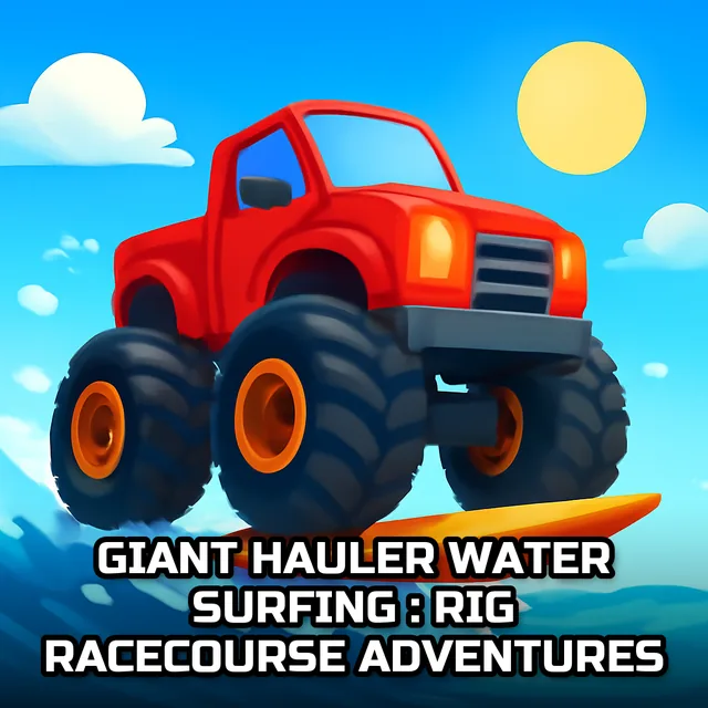 Giant Hauler Water Surfing : Rig Racecourse Adventures - Surfing Waves game