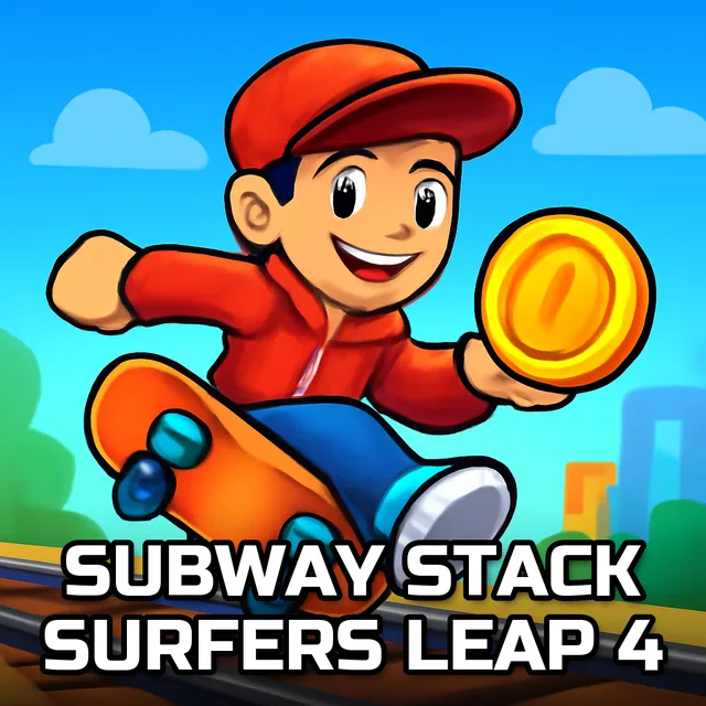 Subway Stack Surfers Leap 4 - Surfing Waves game