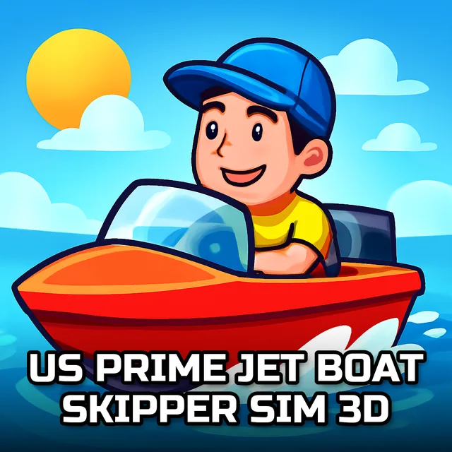 US Prime Jet Boat Skipper Sim 3D - Hovercraft Racing game