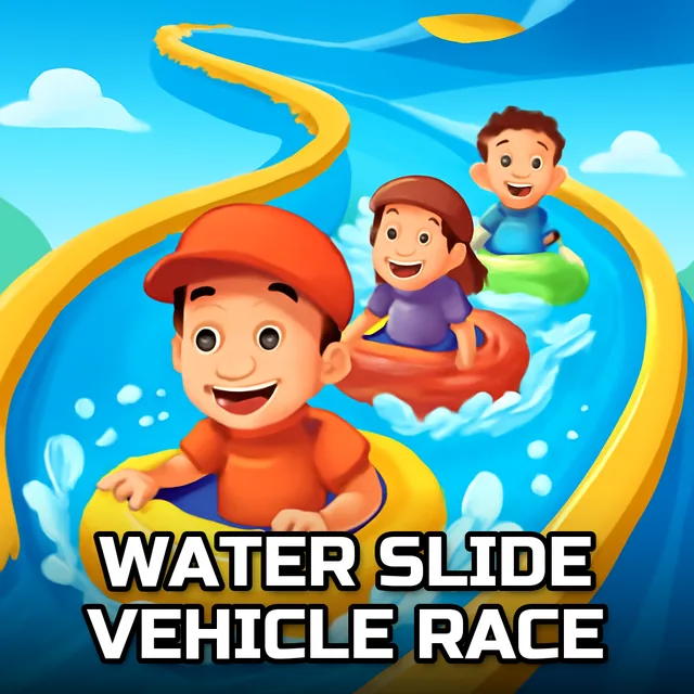 Water Slide Vehicle Race - Yacht Cruising game